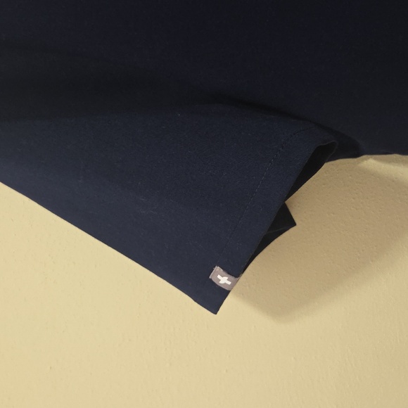 FIGS Scrub Top Womens Extra Large Blue Casma Three Pocket Nurse Uniform V-Neck - Picture 6 of 10